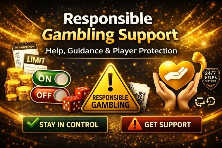 Responsible Gambling Support – Help, Guidance & Player Protection