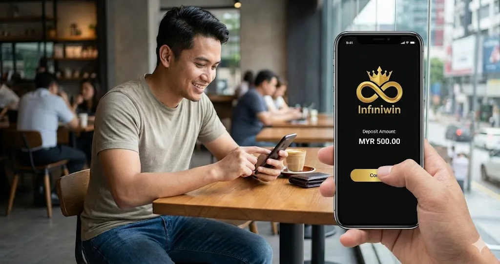 Bankroll management strategy from Slot Game Guide Malaysia displayed on iOS device