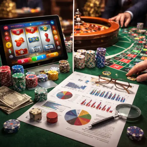 online slots vs live casino odds, online slots odds, live casino odds, slots vs live casino