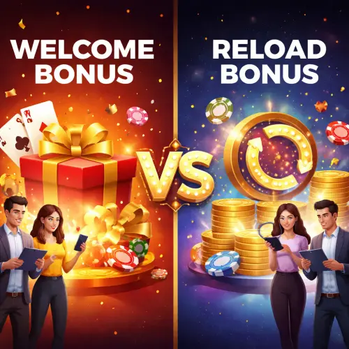 Welcome Bonus vs Reload Bonus