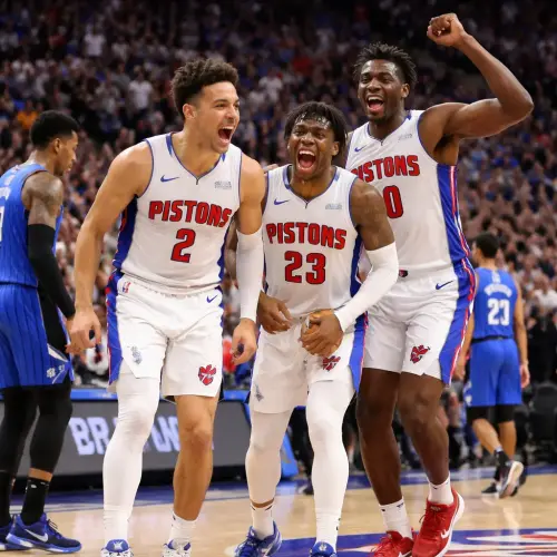 Pistons rout Magic, Pistons vs Magic, NBA playoff matchup, Pistons comeback win